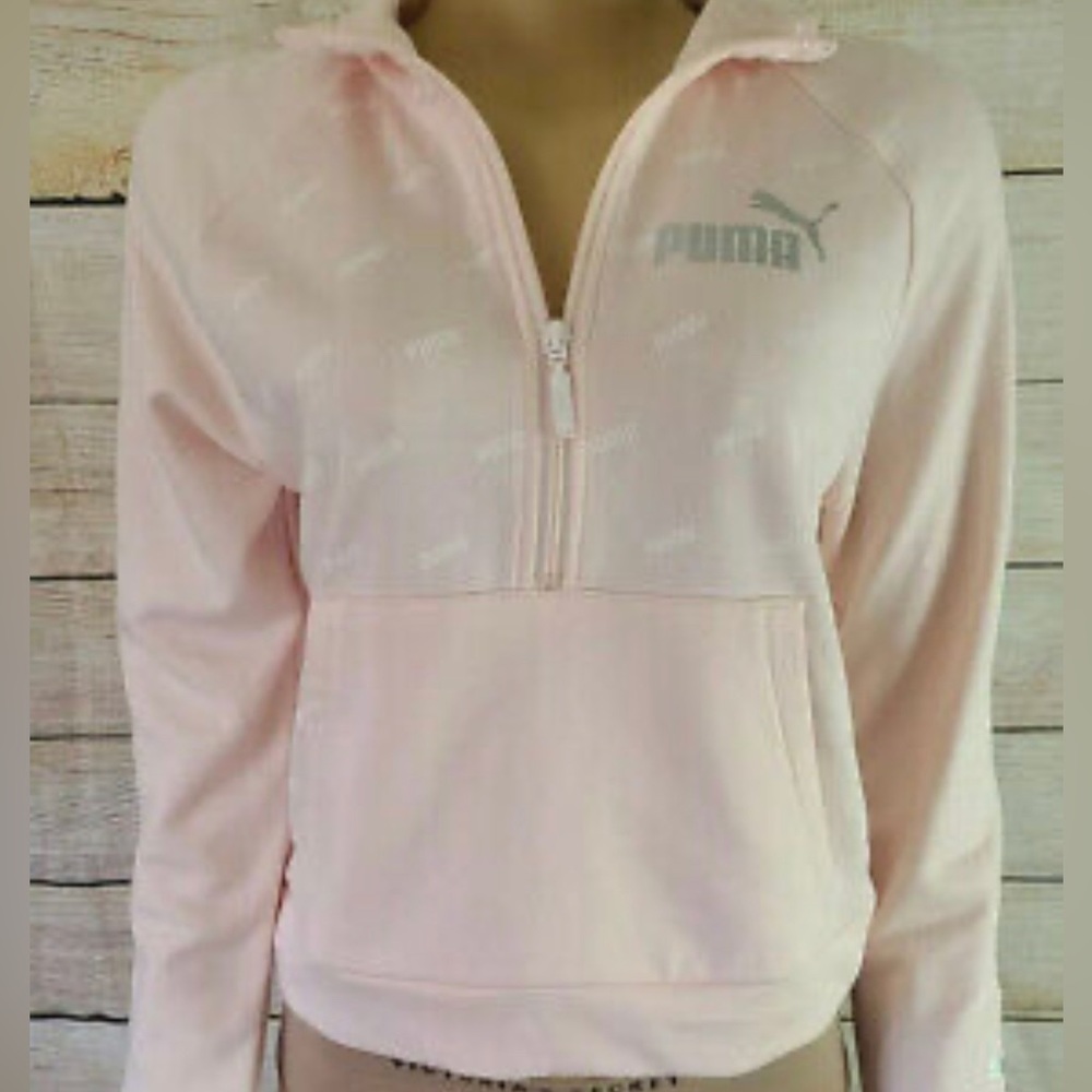 Puma 3/4 zip pullover, new without tags!